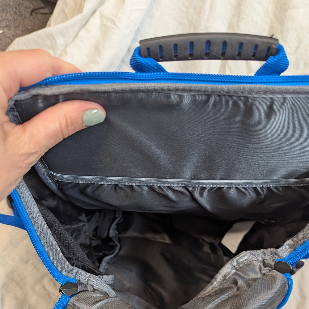 Ford Bronco Nation Stormtech Technical Backpack Black Blue Laptop Sleeve - Picture 3 of 4